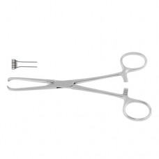 Allis Intestinal and Tissue Grasping Forceps 5 x 6 Teeth Stainless Steel, 25.5 cm - 10"